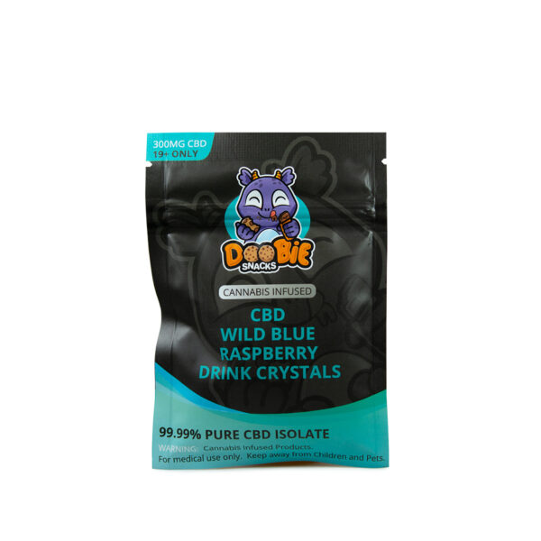 Buy Doobie Snacks Blue Raspberry CBD Drink Crystals Online