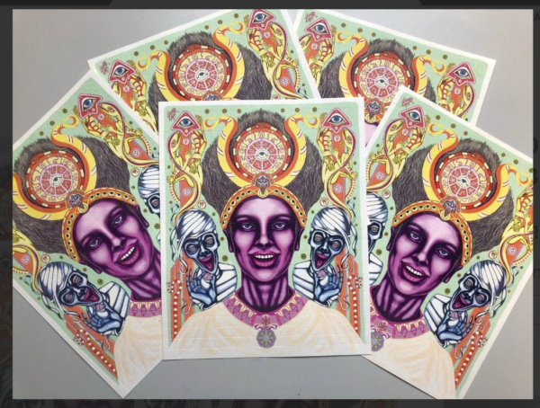 Buy 1cP-LSD 150mcg Art Design Blotters Online
